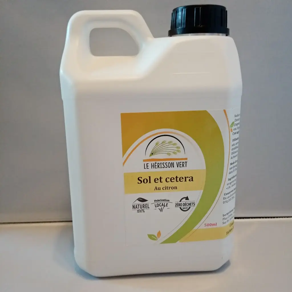 Sol et cetera en bidon de 2L - Le Hérisson Vert